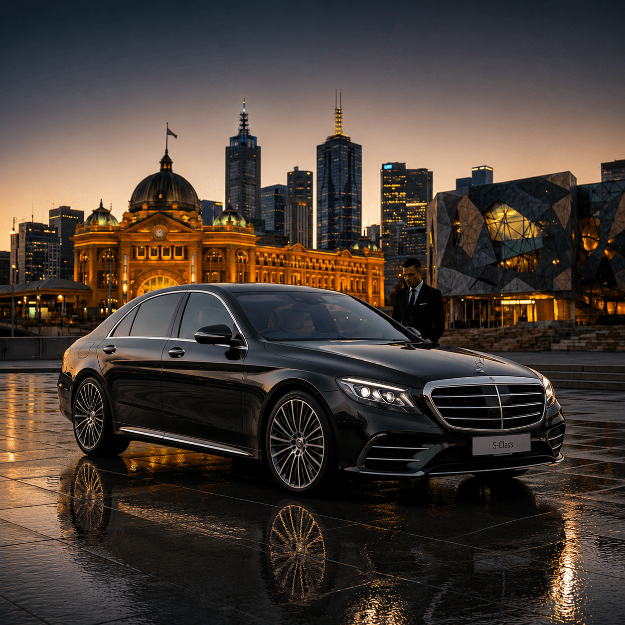Chauffeur event transport Melbourne concerts and galas
