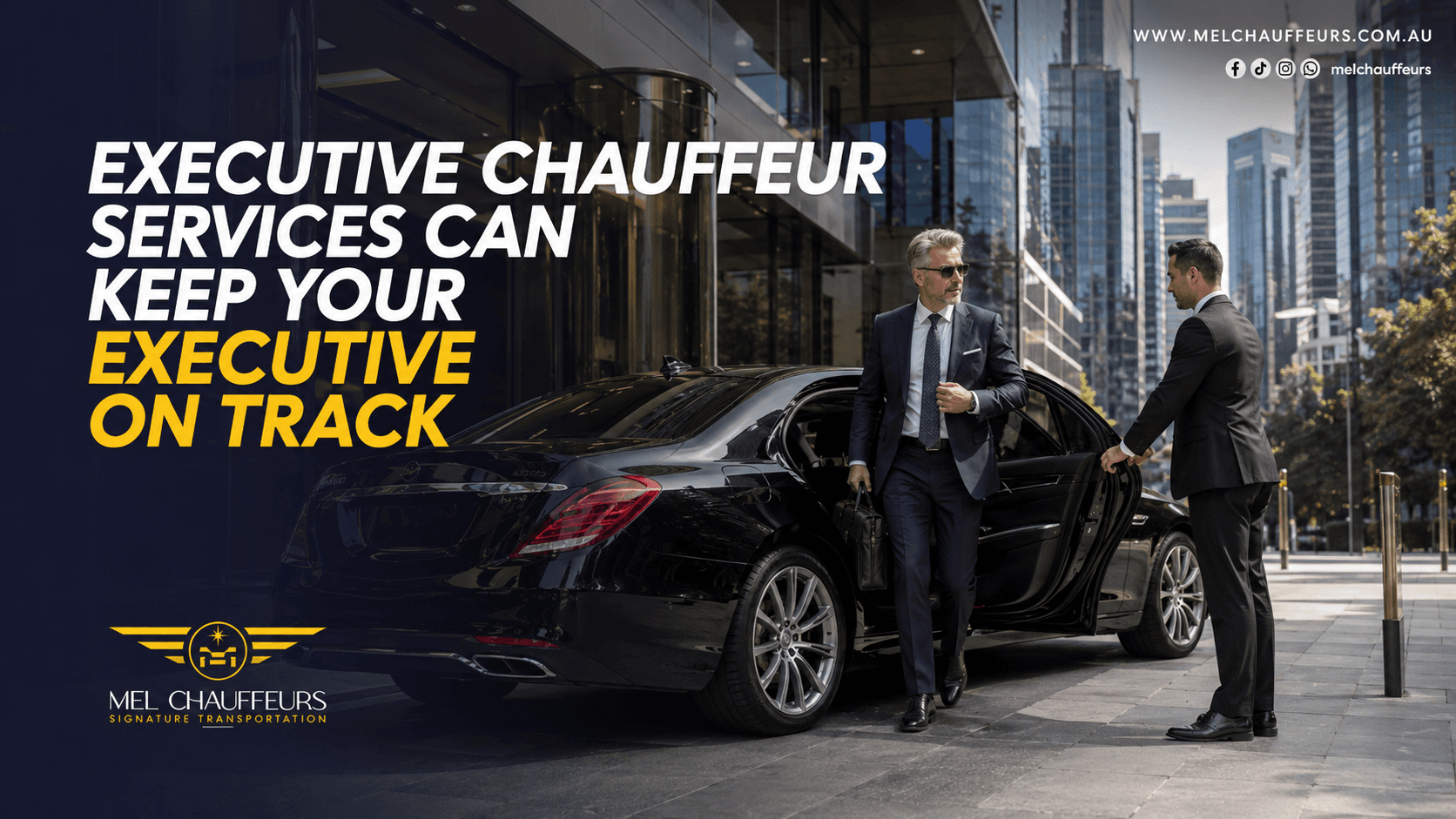 Executive Chauffeur Services Can Keep Your Executive on Track