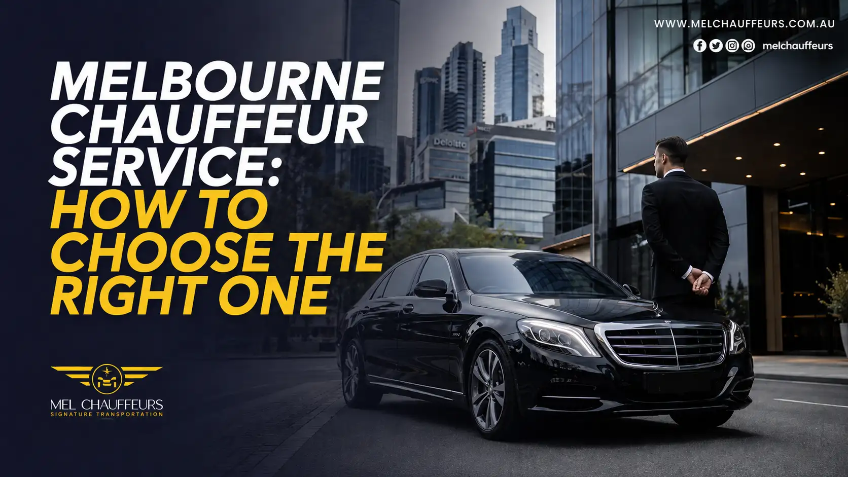 Melbourne Chauffeur Service: How to Choose the Right One