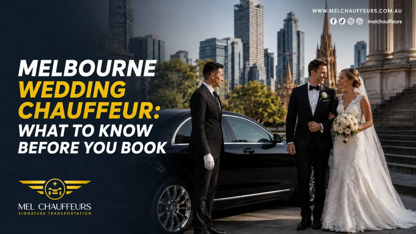 Melbourne Wedding Chauffeur: What to Know Before You Book