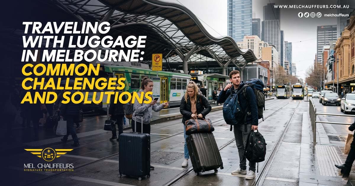 Traveling with Luggage in Melbourne: Common Challenges and Solutions